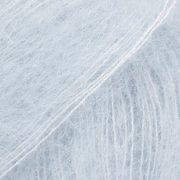 Drops kid-silk Lys himmelblå