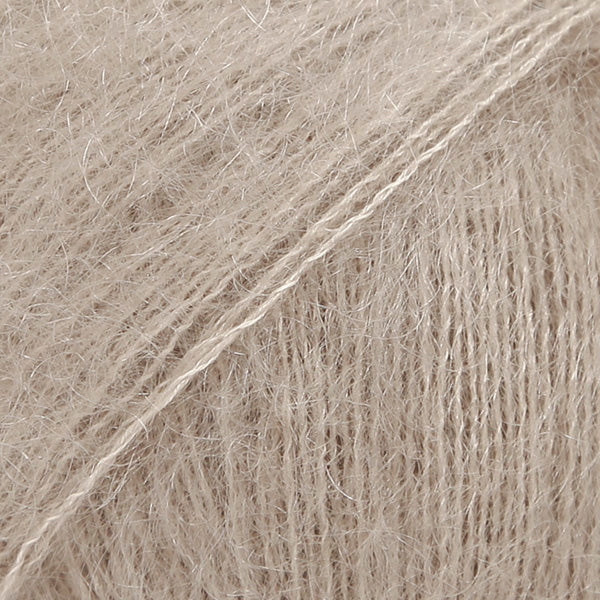 Drops kid-silk Beige